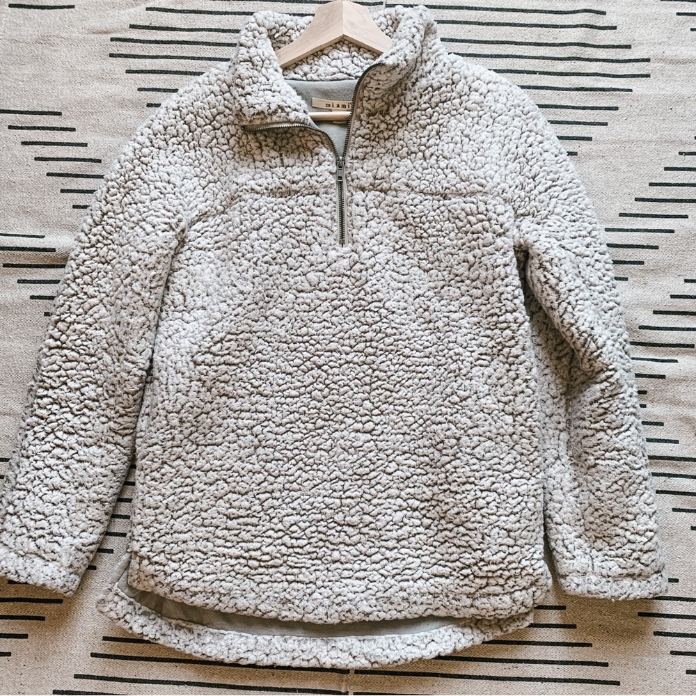 Sherpa pullover